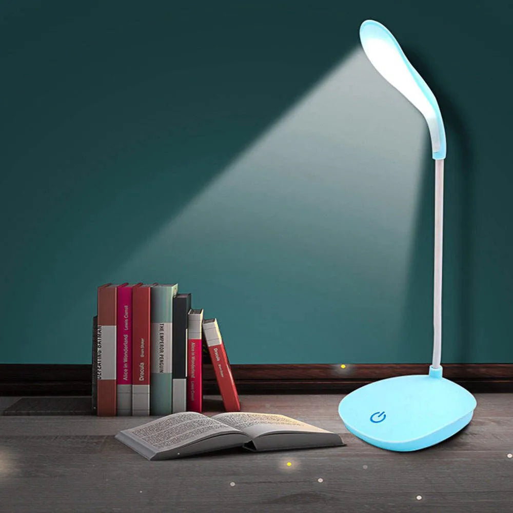 Rechargeable LED Table Lamp White 360 Degree Adjustable