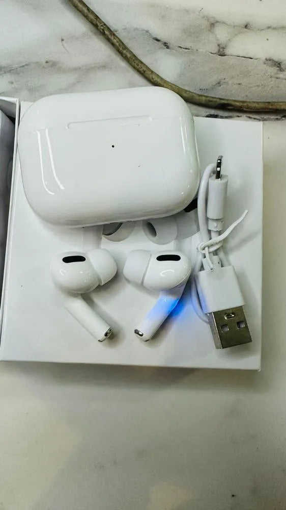 Premium Wireless Earbuds ANC White 5.3 Bluetooth 50g