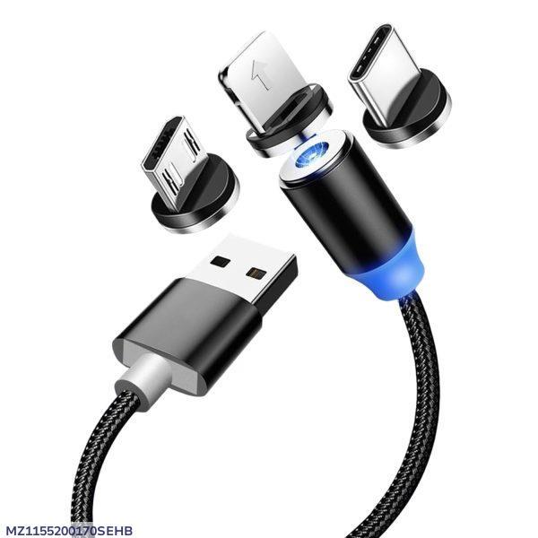 3-in-1 Fast Magnetic Cable - Free Delivery