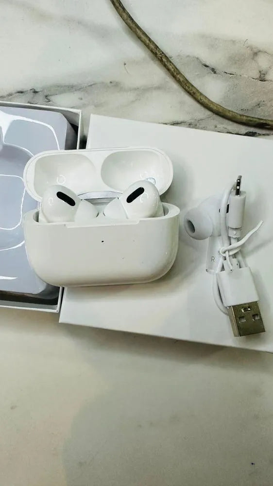 Premium Wireless Earbuds ANC White 5.3 Bluetooth 50g