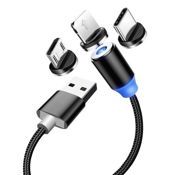 3-in-1 Fast Magnetic Cable - Free Delivery