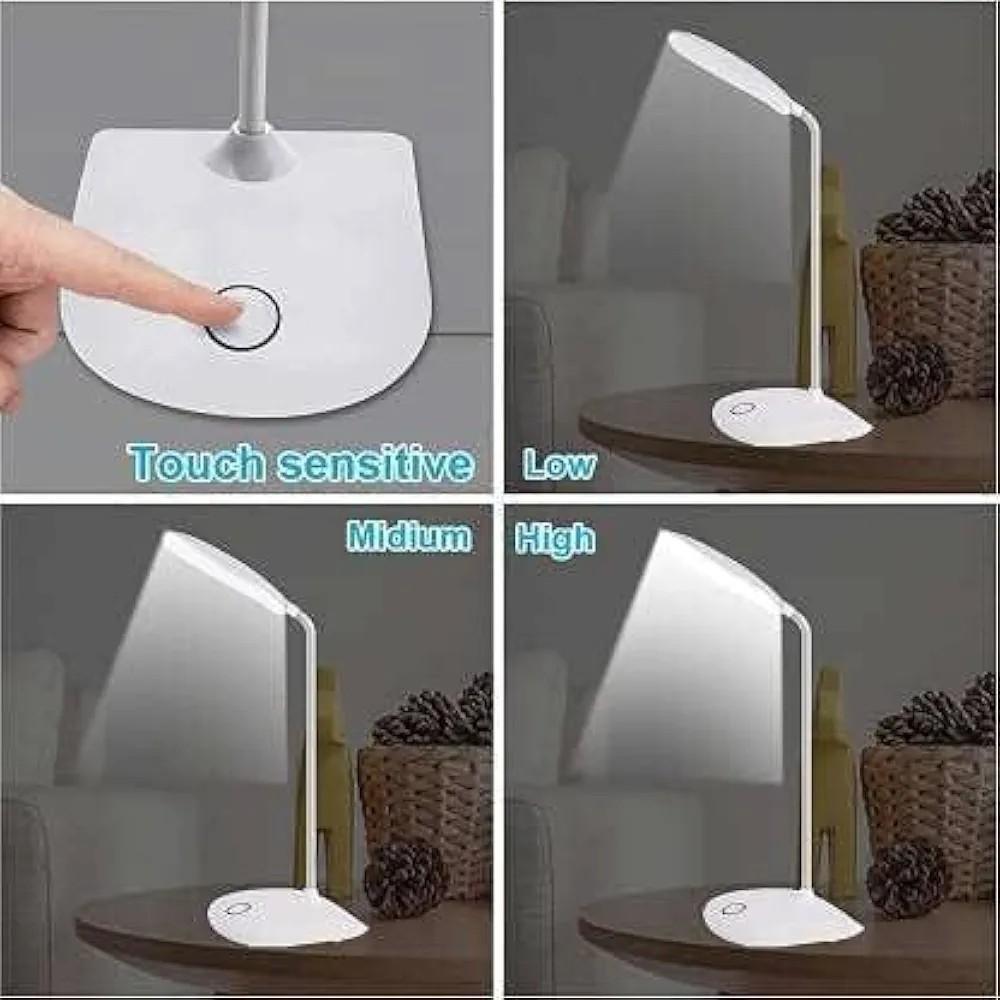 Adjustable LED Table Lamp 360 Degree Rechargeable