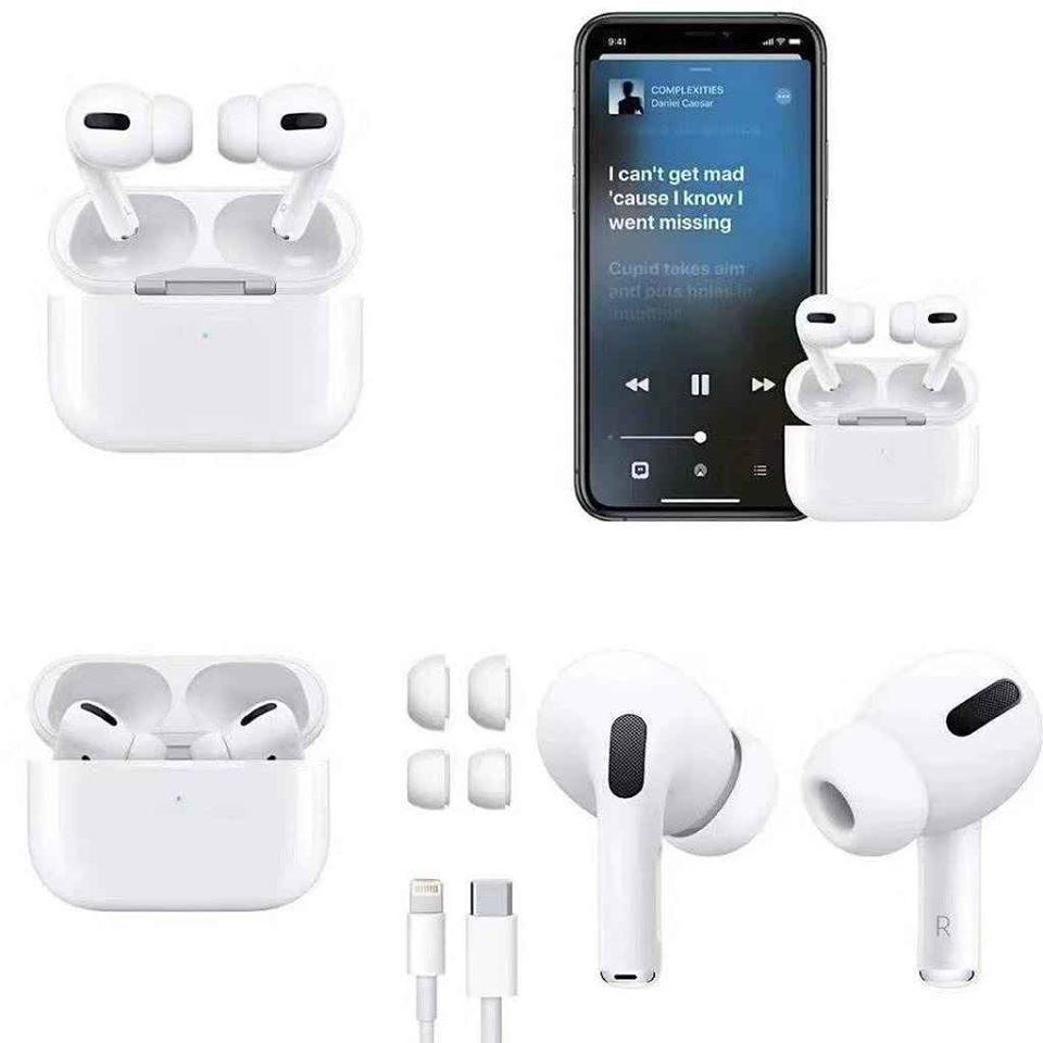 Premium Wireless Earbuds Pro Bluetooth 5.3 White