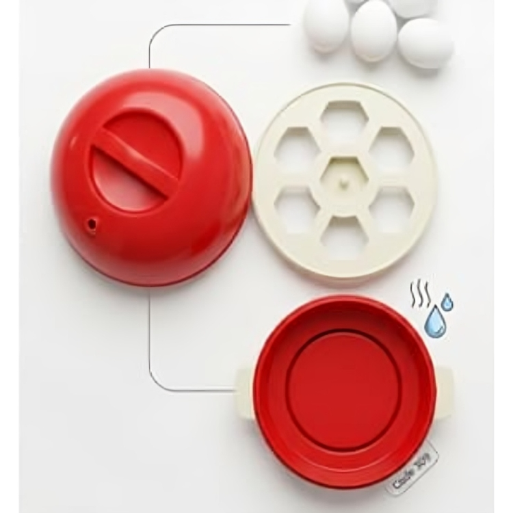 2-in-1 Smart Electric Egg Boiler & Vegetable Steamer