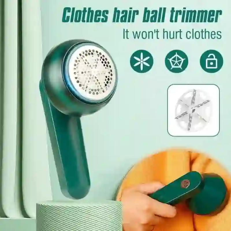 Rechargeable Electric Lint Remover - Portable Fabric Shaver