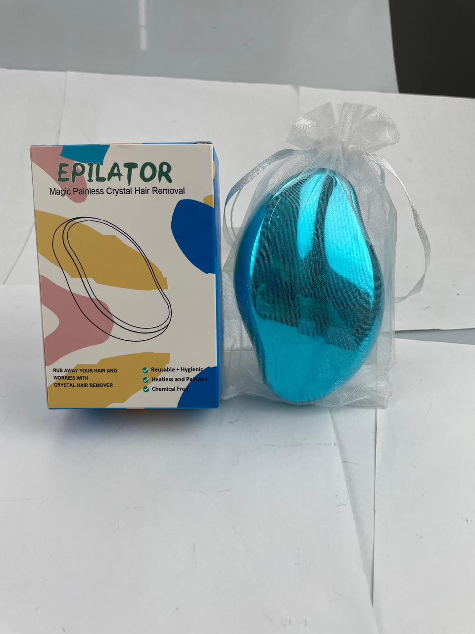 Magic Crystal Hair Eraser - Painless & Reusable Hair Removal Stone