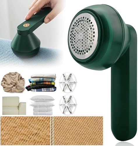 Rechargeable Electric Lint Remover - Portable Fabric Shaver