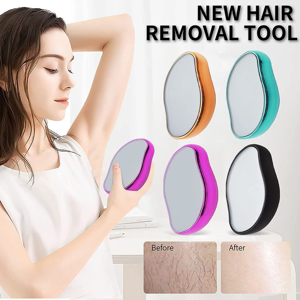 Magic Crystal Hair Eraser - Painless & Reusable Hair Removal Stone