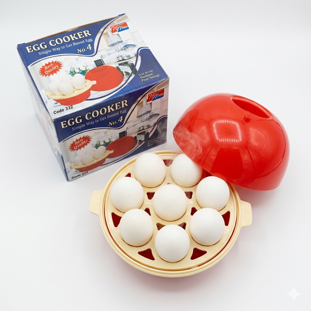 2-in-1 Smart Electric Egg Boiler & Vegetable Steamer